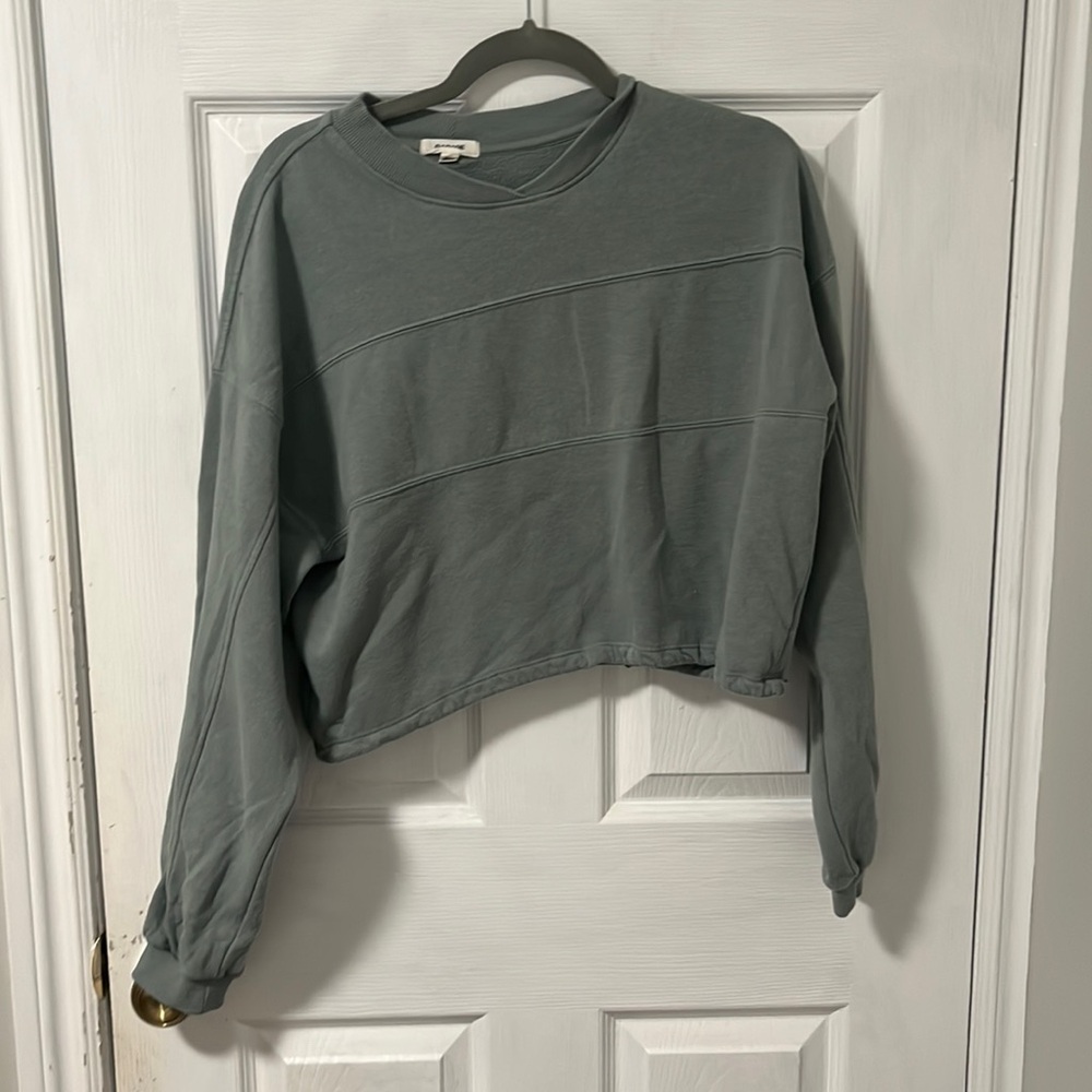 Garage Cropped Crewneck